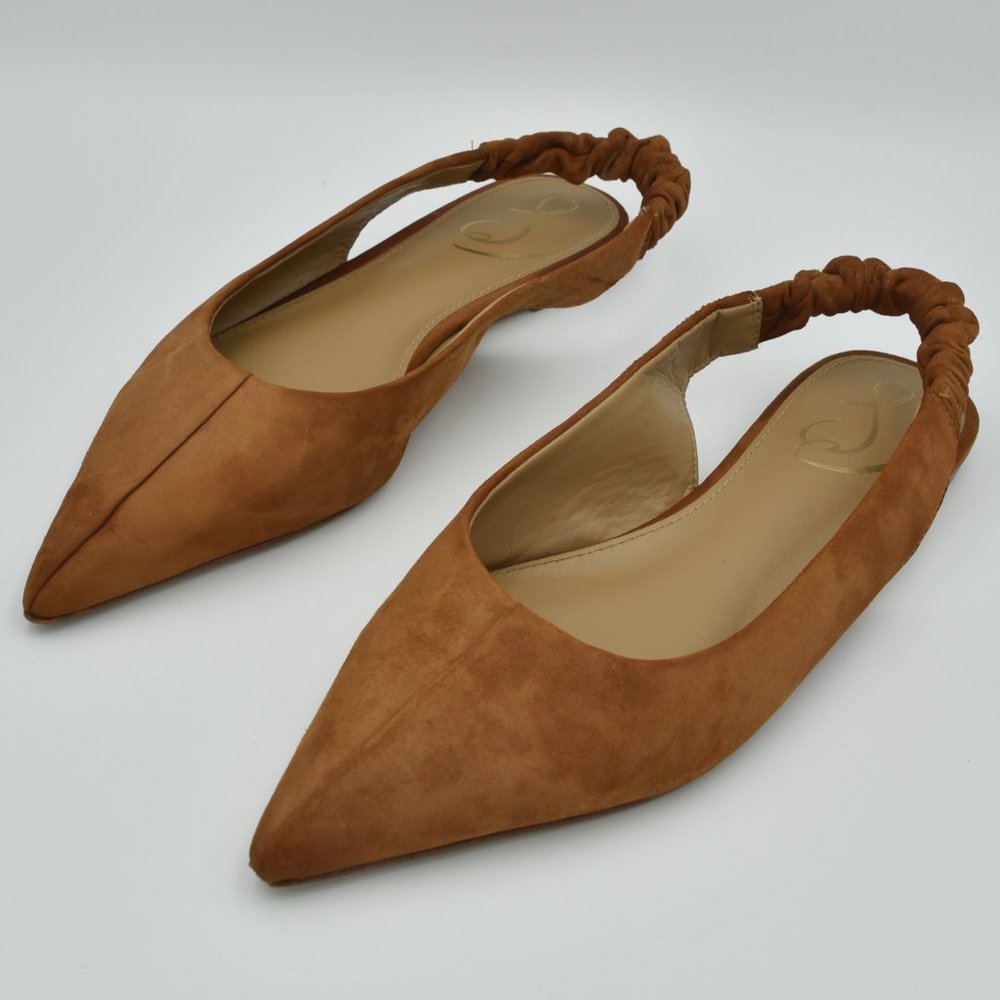 Sam Edelman Tan Flats - Picture 3 of 11